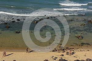 Beautiful beach of Praia do Amor near Pipa, Brazil