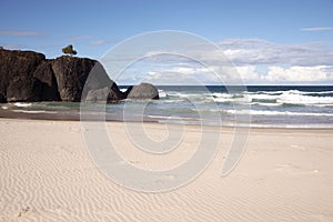 Beautiful beach in Queensland (Australia)