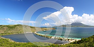 Beautiful beach on Saint Kitts