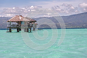 Beautiful beach Sand Bar at Dumaguete