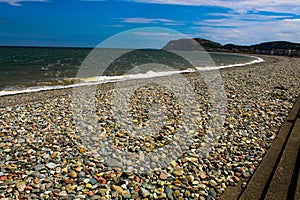 A beautiful beach scape and landscape shot of Llandudno Beach