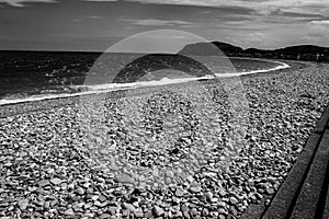 A beautiful beach scape and landscape shot of Llandudno Beach