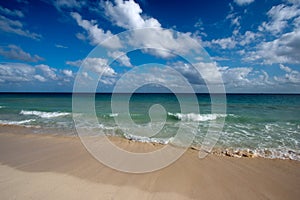 Beautiful beach and sea