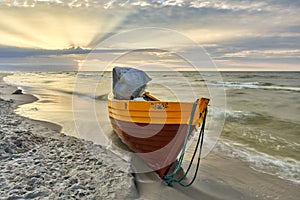 Beautiful beach with sea view, clean water