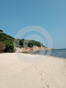 Beautiful beach in sri lanka Trincomalee dockyard