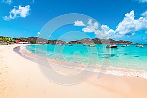 Beautiful beach, St Barths, Caribbean