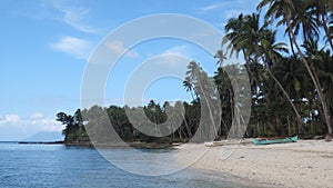 Beautiful beach in Surigao, Philippines