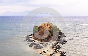 The beautiful beach in Timor Leste photo