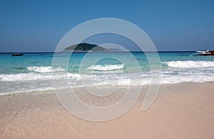 Beautiful beach and tropical sea