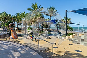 beautiful beach of Yeppoon in the north of Australia