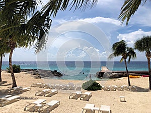 The beautiful beaches of Cozumel, Mexico