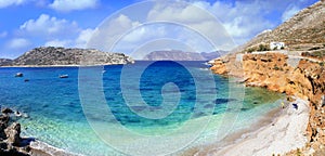 Beautiful beaches of Greece , Amorgos