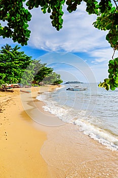 Beautiful beaches stretching