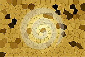 Beautiful Beehive 3d abstract design