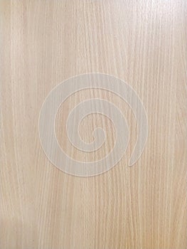 Beautiful beige wood block with natural texture pattern as surface of tables, doors, floor, wall or other wooden decorations