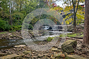 Beautiful Berea Falls In Autumn