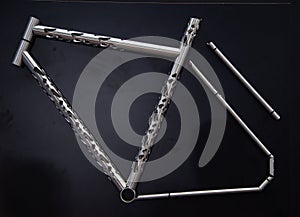 Beautiful bicycle frame