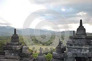 Beautiful Biggest Buddhist stone temple