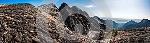 The beautiful Bitterroot Mountains of Montana. photo