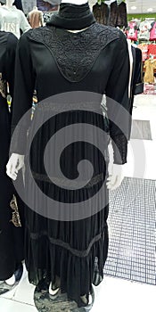 Beautiful Black Colour  Abaya  designer