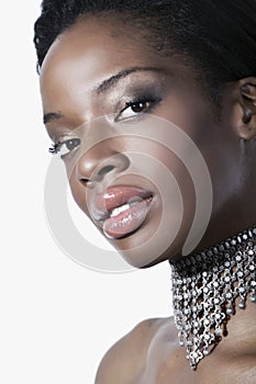 Krásný černý ženy 