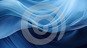 Beautiful blue abstract modern waving business background
