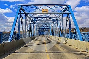Beautiful Blue Dawson Bridge