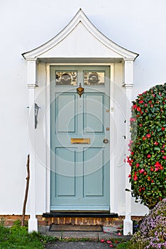 Beautiful blue English Front Door