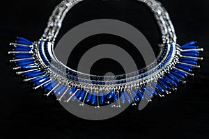 Image of beautiful blue necklace