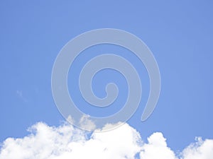 Clouds with beautiful sky background