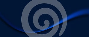 Blue wave technology banner design