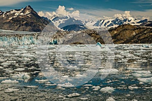 Beautiful boat trip into Prince William Sound in Alaska