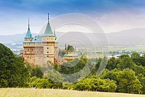 Beautiful Bojnice castle