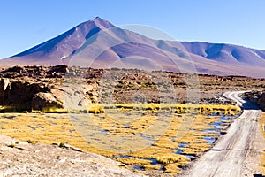 Beautiful bolivian landscape,Bolivia photo