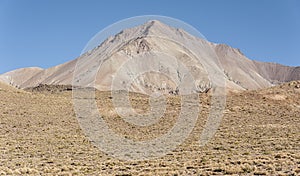 Beautiful bolivian landscape on the road to San Antonio de Lipez - Boliva