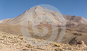 Beautiful bolivian landscape on the road to San Antonio de Lipez - Boliva