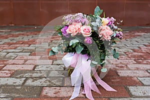 Beautiful bouquet of flowers photo