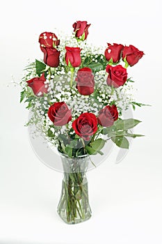 Beautiful Bouquet of Red Roses photo
