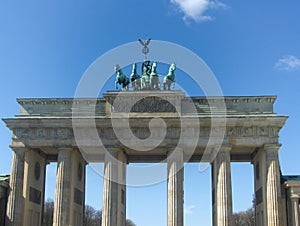 The Beautiful Brandenburg Gate in Berlin, Germany