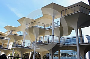 Beautiful Breezeway Between Bonner Hall And Mayer Hall, UCSD