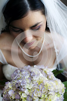 Beautiful Bride close-up