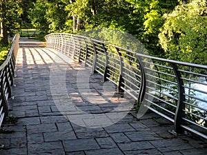 Beautiful bridge leading to Three Sisters Islands