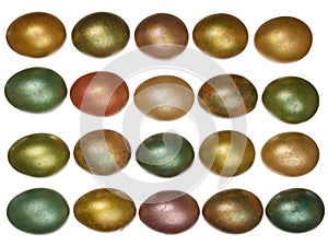 Beautiful bright Easter eggs