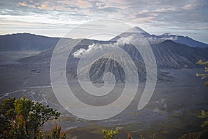 Beautiful Bromo mountains East Java Indonesia