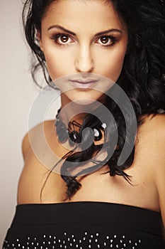 Beautiful brunett model