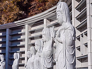 Beautiful Buddhism Statue in Bongeunsa Temple