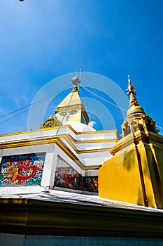 Beautiful building in Asorm Phrom Thada Budtha Sathan