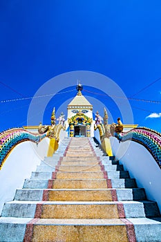 Beautiful building in Asorm Phrom Thada Budtha Sathan