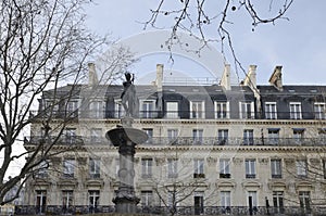 Beautiful building in Paris