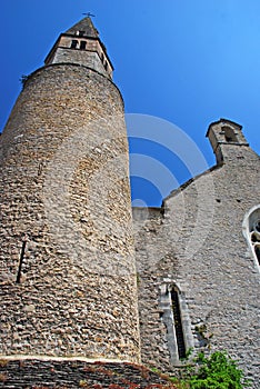 Beautiful building in a village in Rhone Alpes